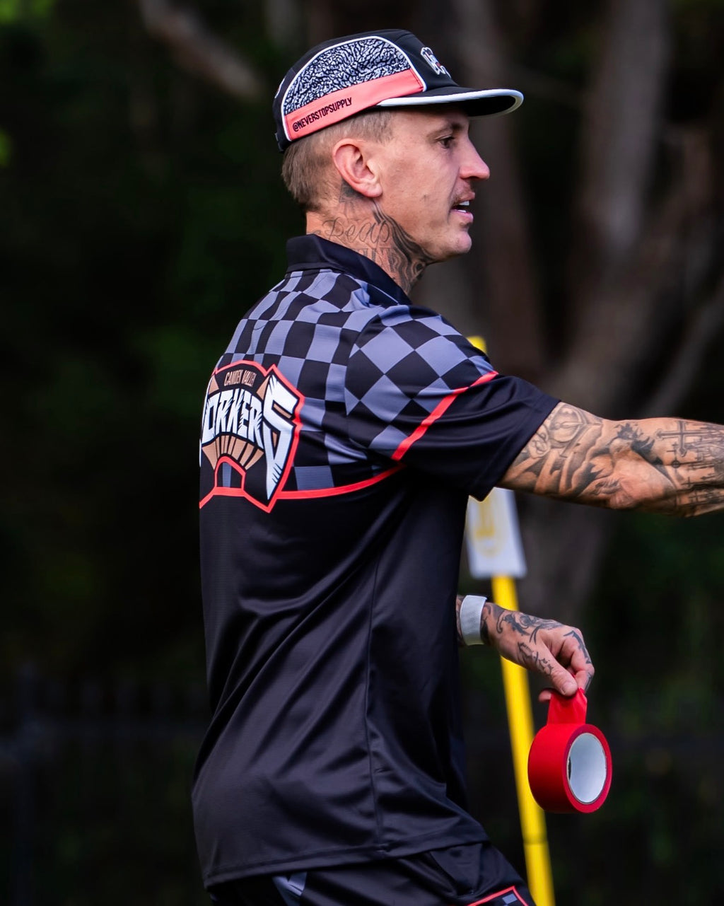 Workers Sport Cap- Hard Brim